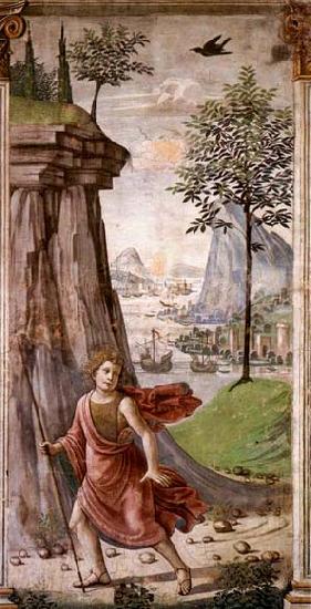 St John the Baptist in the Desert, GHIRLANDAIO, Domenico